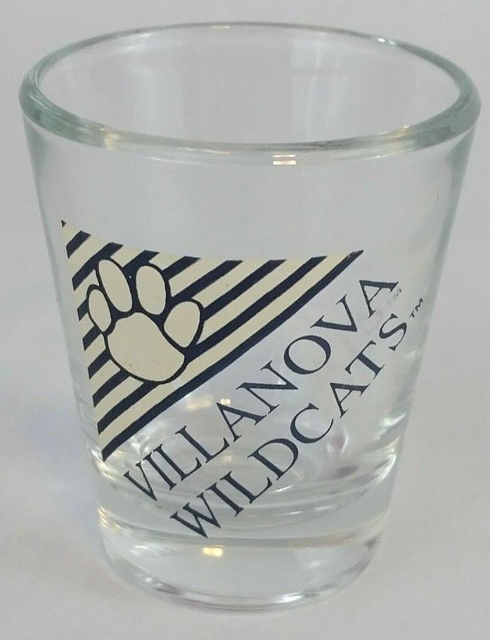 Villanova Wildcats Collectible Shot Glass Barware PA University Basketball Bar