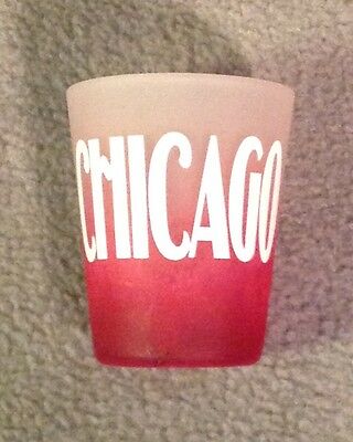 CHICAGO, IL SOUVENIR SHOT GLASS -1.5 Ounce