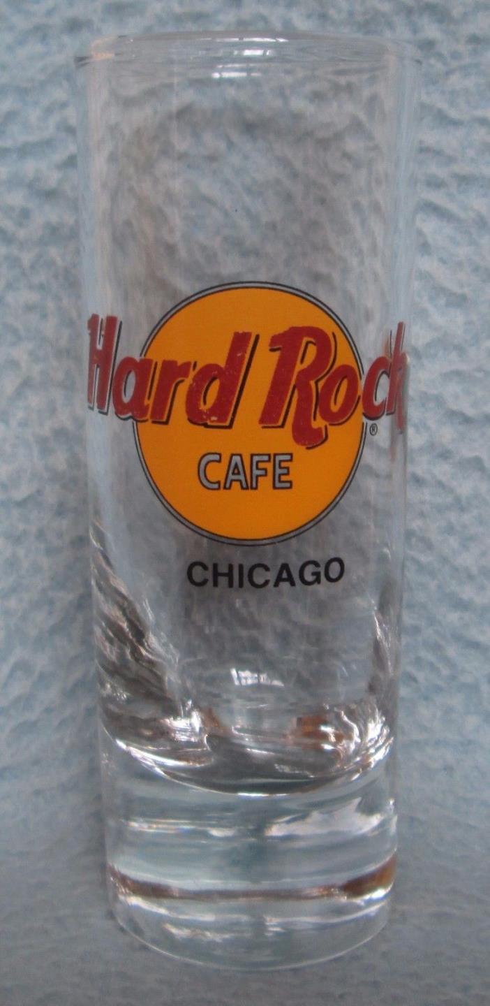 Hard Rock Cafe Chicago Souvenir Shot Glass