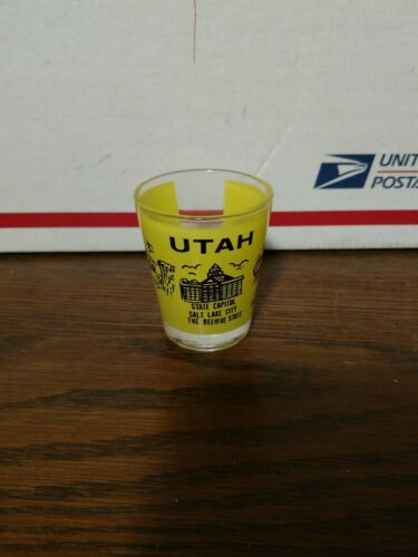 Utah shot glass