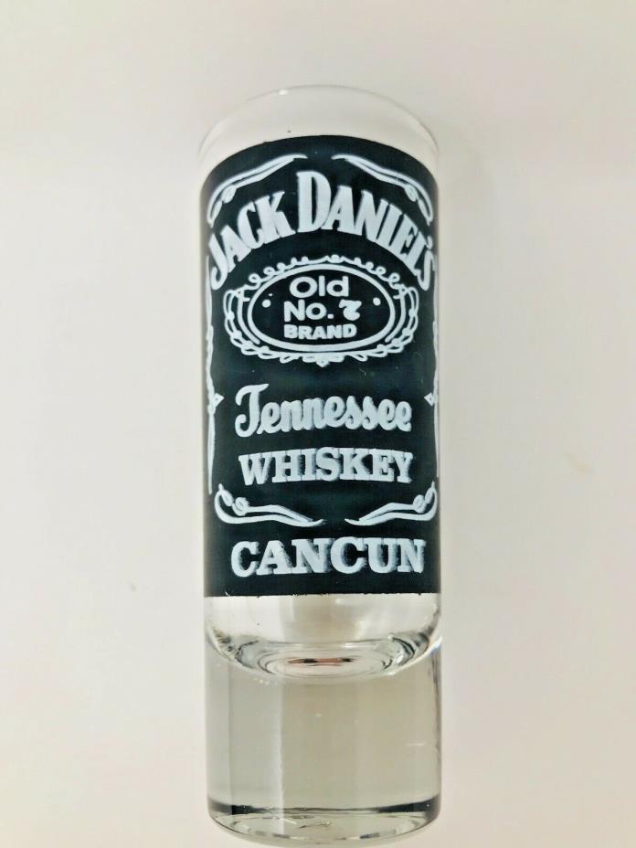 Great Looking Jack Daniels - Tennessee Shooter Tall Shot Glass - Cancun