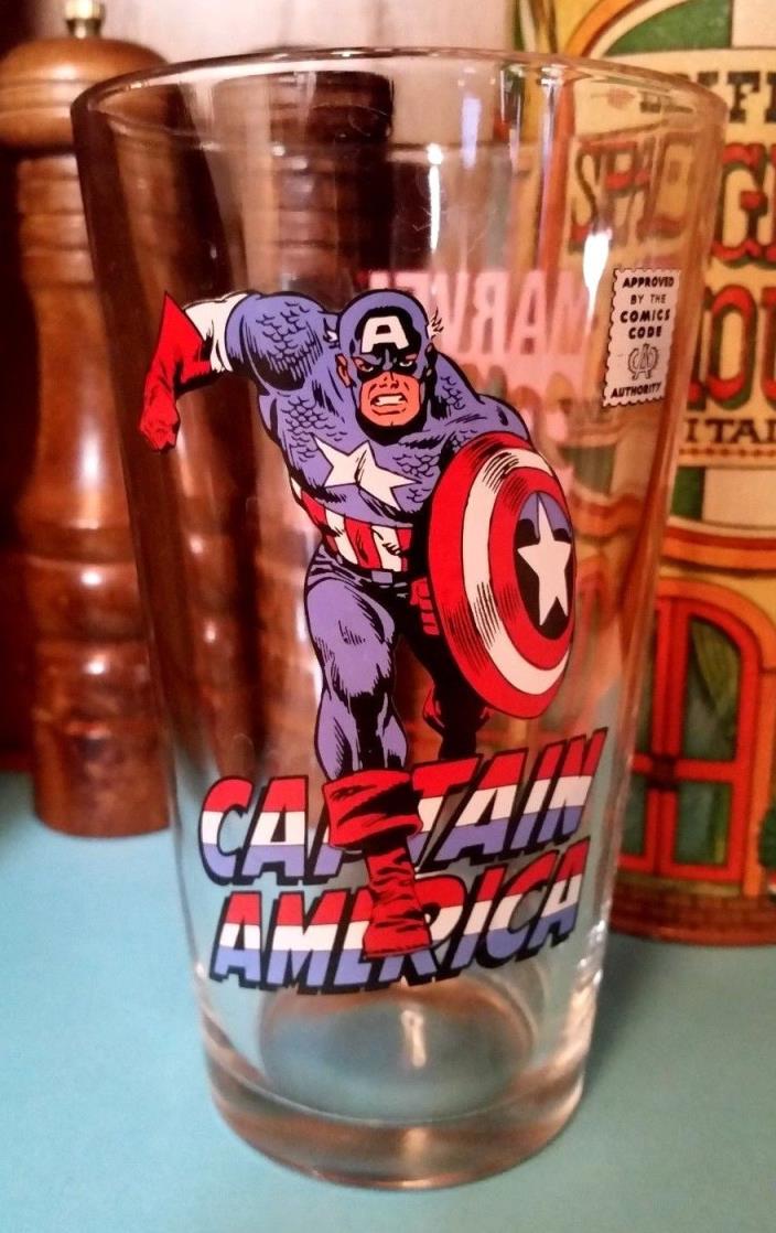 Marvel Comics Captain America Collectors Glass