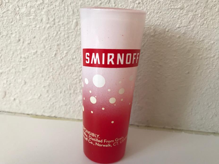 Smirnoff Vodka Ombre Collectible Tall Shot Glass 4