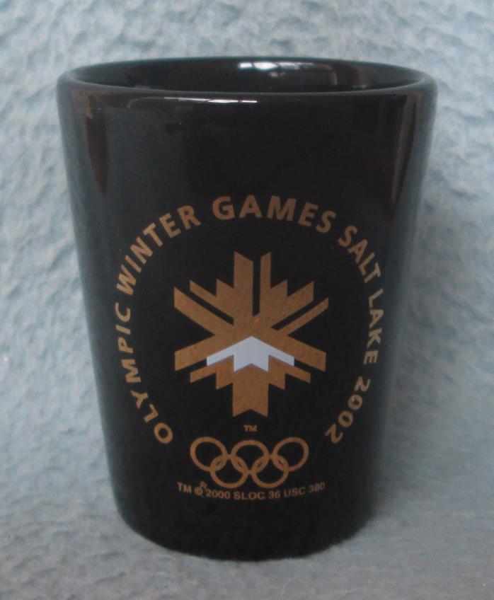 Olympic Winter Games Salt Lake City 2002 Souvenir Shot Glass