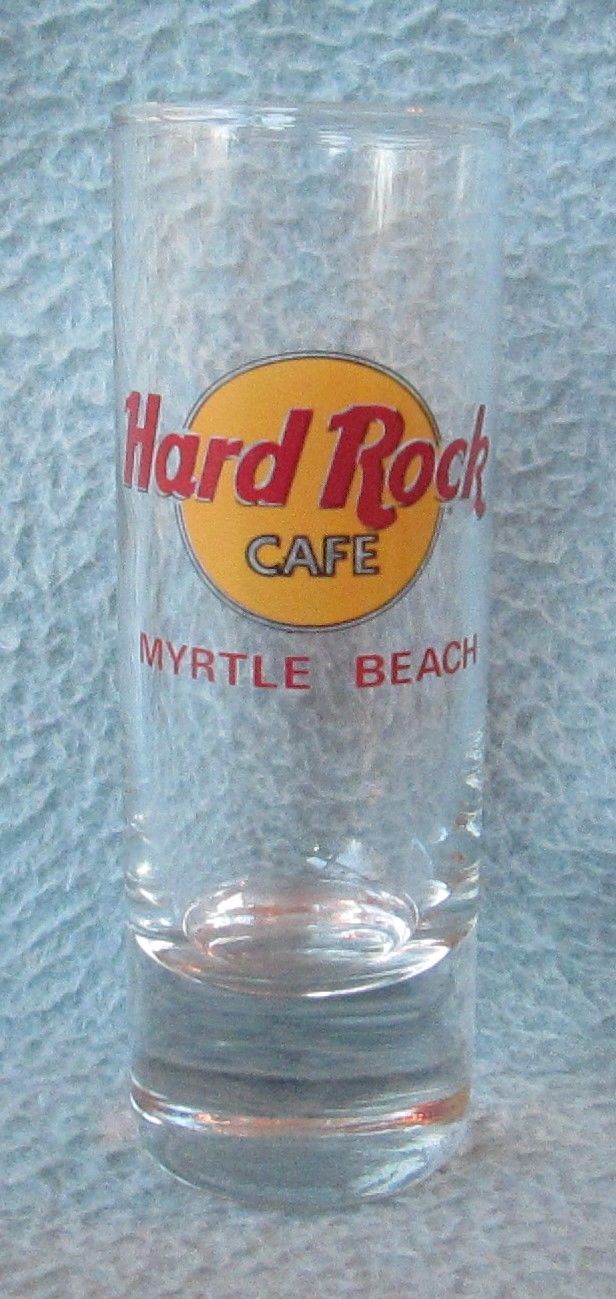 Hard Rock Cafe Myrtle Beach Souvenir Shot Glass