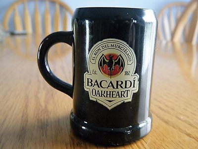 Bacardi shot glasses, set of 5