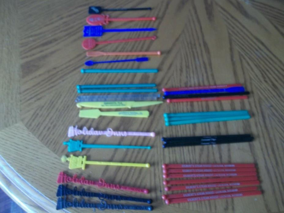 36 swizzle sticks