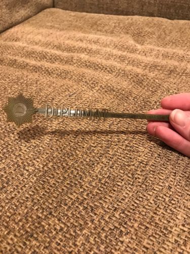 The Diplomat Resort Hollywood-by-the-Sea, FL, Vintage SWIZZLE STICK Stirrer (JL)
