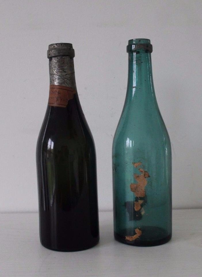 2 Vintage Colden's Liquid Beef Tonic Bottles
