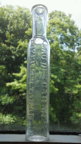 EAU DES CARMES BOYER 14.R.TARANNE ANTIQUE 1890's PERFUME BOTTLE