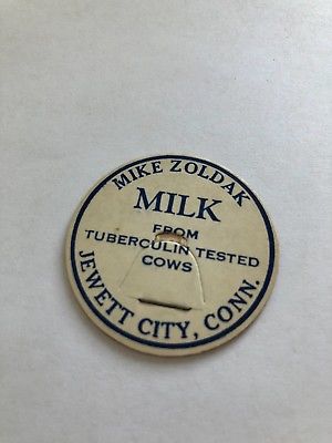 Mike Zoldac Dairy Milk Bottle Cap - Jewett City, CT