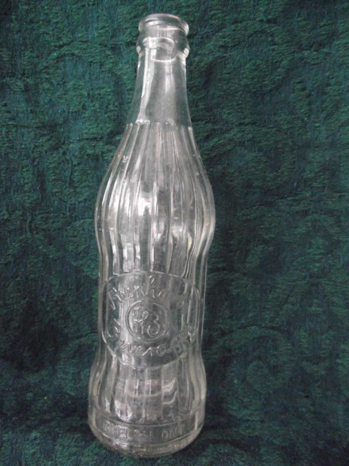 Vintage Reinhart Beverage Soda Bottle