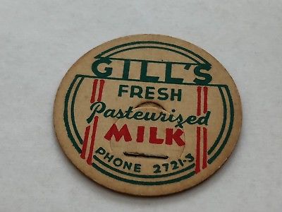 Gill's Dairy Milk Bottle Cap