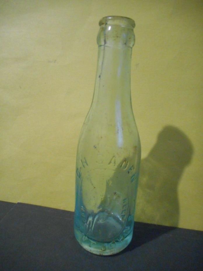 Newfoundland “G. H. GADEN / SAINT JOHN'S,Keep Kool.”Aerated Water Bottle Antique