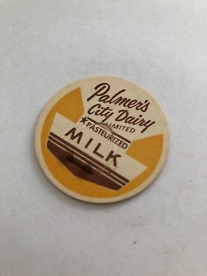 Palmer's City Dairy Milk Bottle Cap