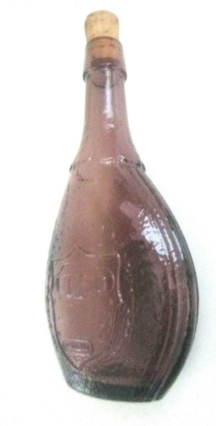 Amethyst Wheaton NJ  Decanter Bottle & Cork 