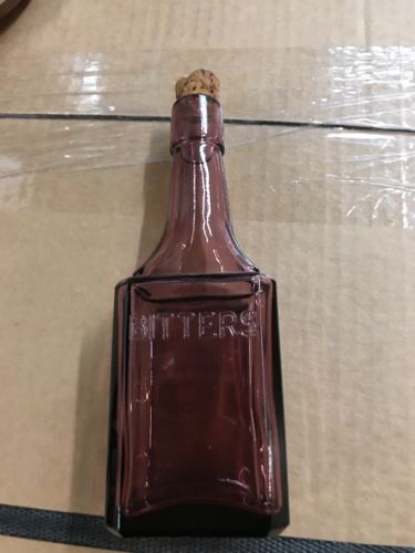 Vintage Bitters Glass Bottle Amethyst Wheaton NJ 5