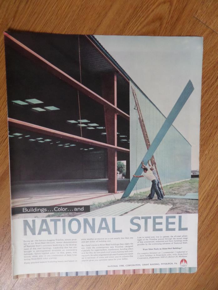 1959 National Steel Ad Horizon-Hugging Trimline