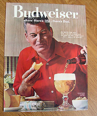 1961 Budweiser Beer Ad 1961 Camel Cigarette Ad Rod Triplett Avalanche Hunter