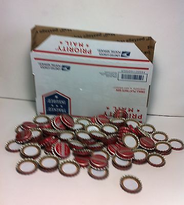 VINTAGE NEW BEER BOTTLE CAPS-MISSION BEVERAGE BRAND -200 CAPS-FREE SHIPPING