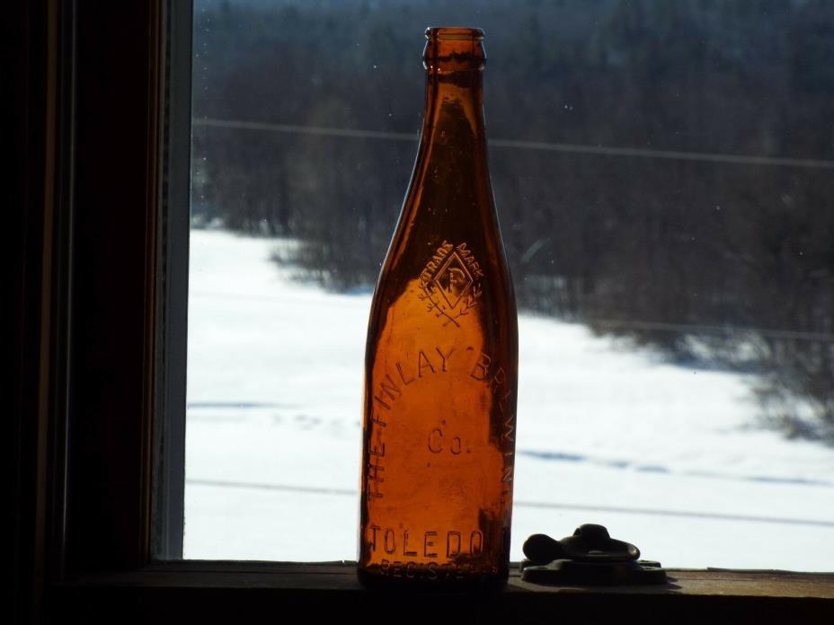 THE FINLAY BREWING TOLEDO, O. old beer bottle