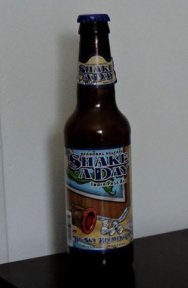 Shake-A-Day Bottle w/Cap Seasonal Release  by Big Sky Brewing Missoula Montana