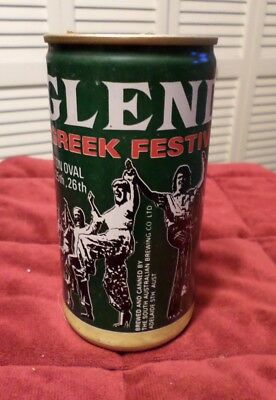 Vintage Southwark Bitter Glendi Greek Festival Australian Brewing Beer Can