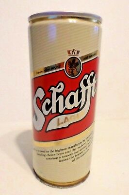 Vintage Rare Schafft Lager Johannesburg South Africa 450ml Steel Beer Can