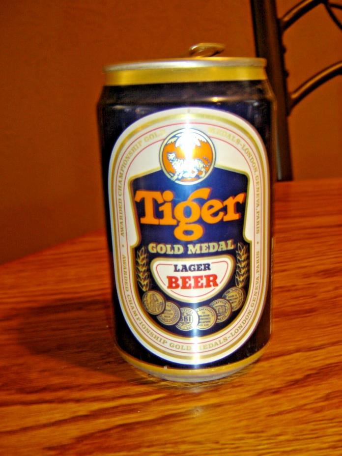 Tiger Gold Medal Lager Malaysia Old Beer Can