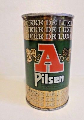 Vintage A Pilsen Hellenic Brewery Greece Straight Steel Beer Can