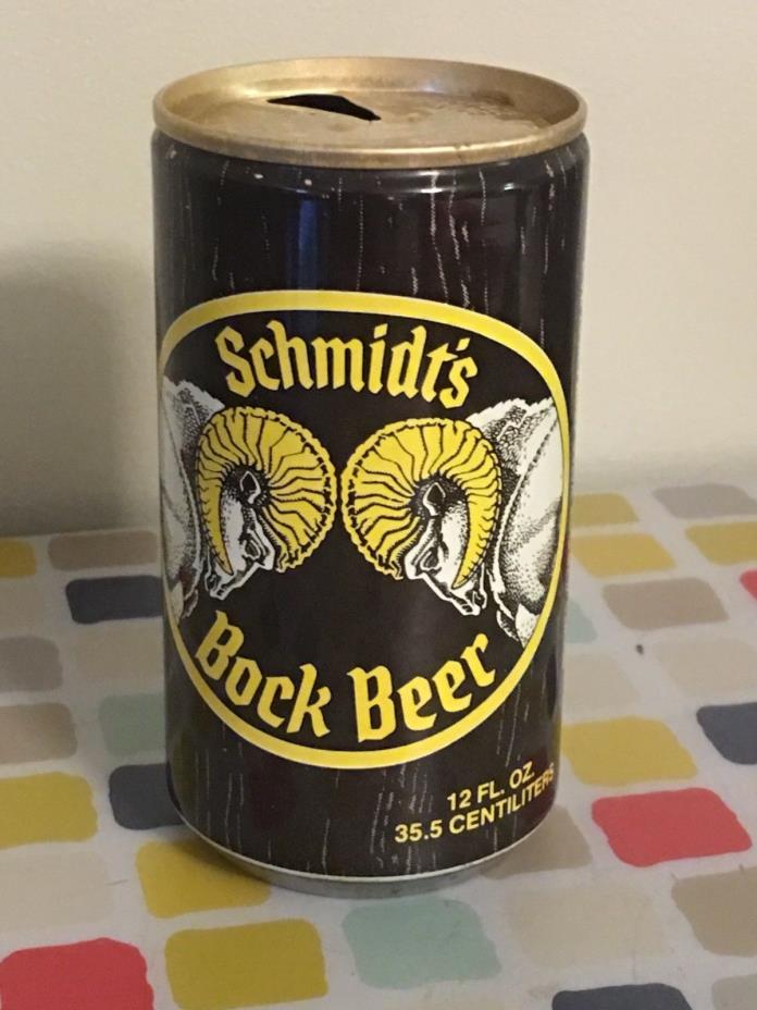 Schmidt's Bock Beer 12 oz flat top - C. Schmidt & Sons, Inc., Philadelphia, PA.