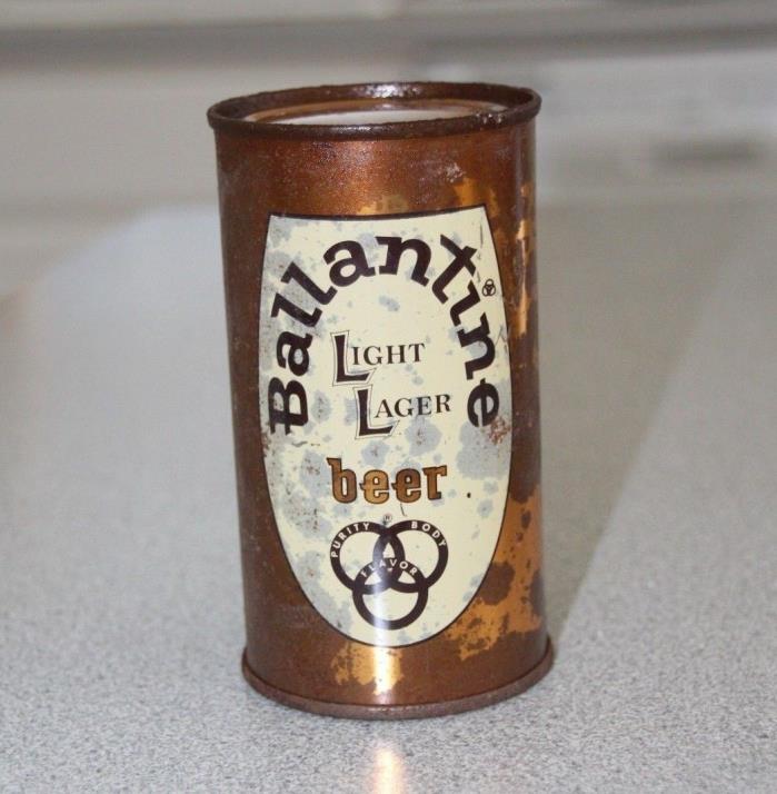 Antique/Vintage Ballantine Light Lager Beer Can Newark New Jersey Empty