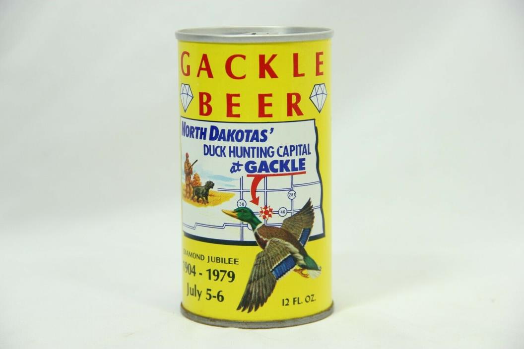Vintage Gackle Beer Pull Tab Can - Collectible