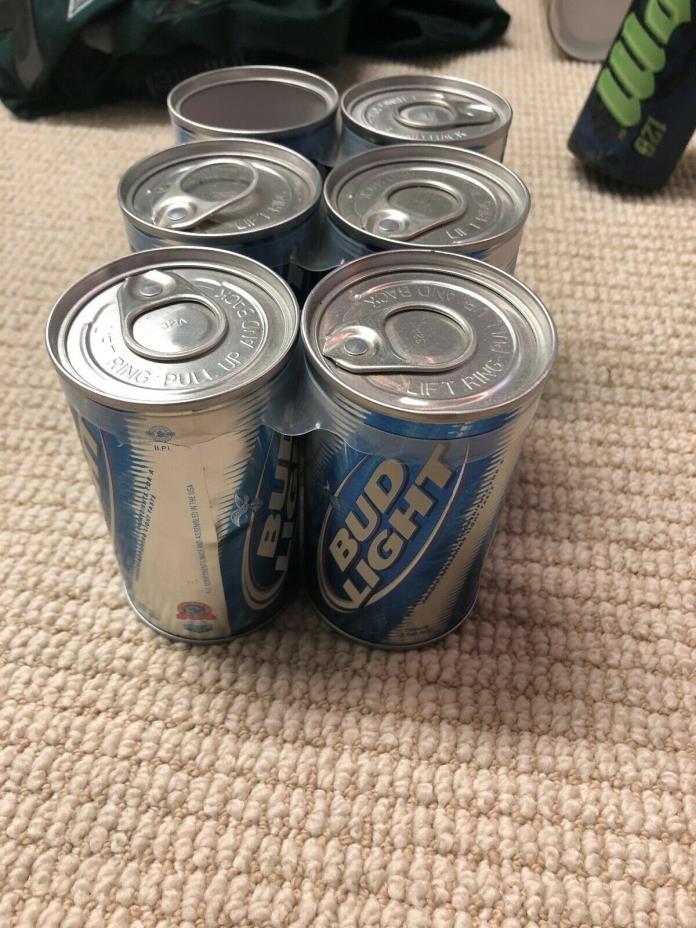 Budweiser Bud Light Promo Pull Tab 10 Golf Balls in Beer Cans 5 of 6 Unopened