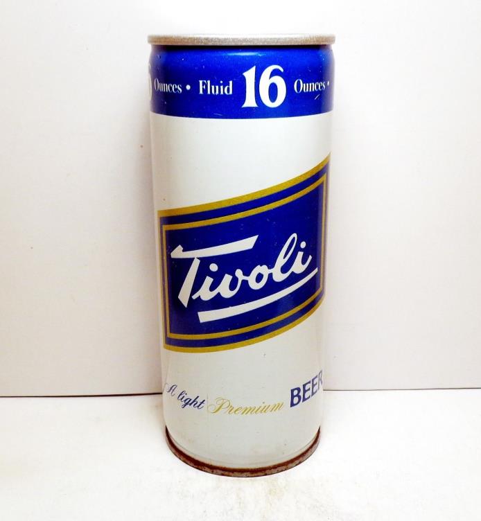 TIVOLI 16 oz S/S Pull Tab Beer Can Falstaff Brewing San Francisco  USBC# 168-26