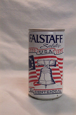 Falstaff Bi-Centennial Beer Can, 12 Oz. Can, Falstaff Brewing Corp. 6 Citys