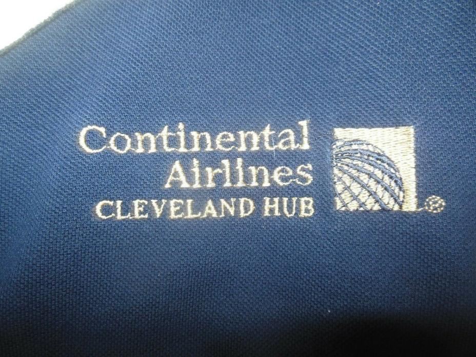 CONTINENTAL AIRLINES CLEVELAND HUB POLO SHIRT
