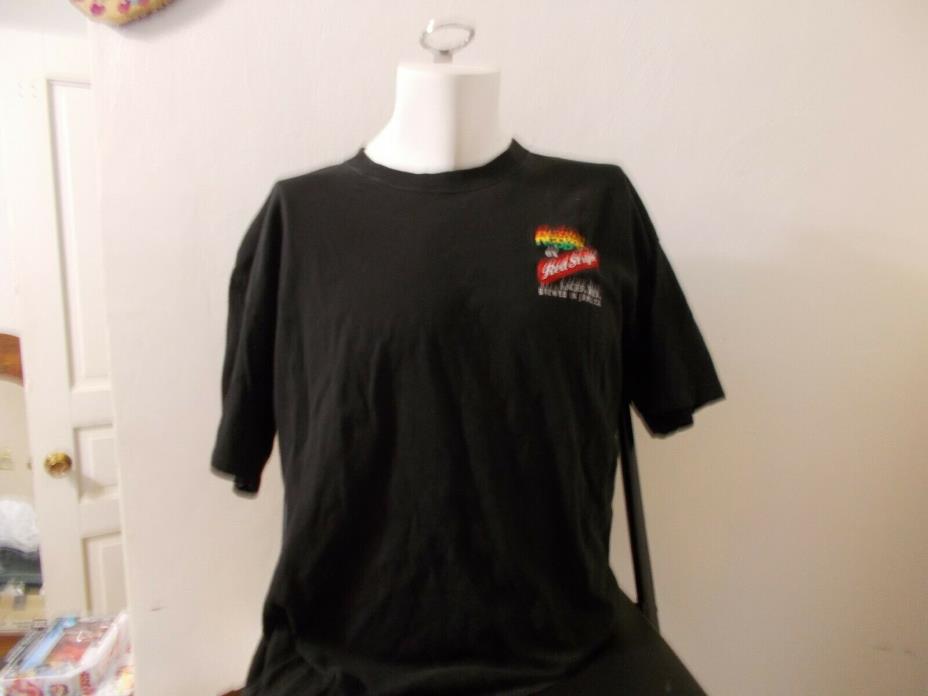 Reggae On Red Stripe Lager Beer  T-Shirt size XL Embroidered