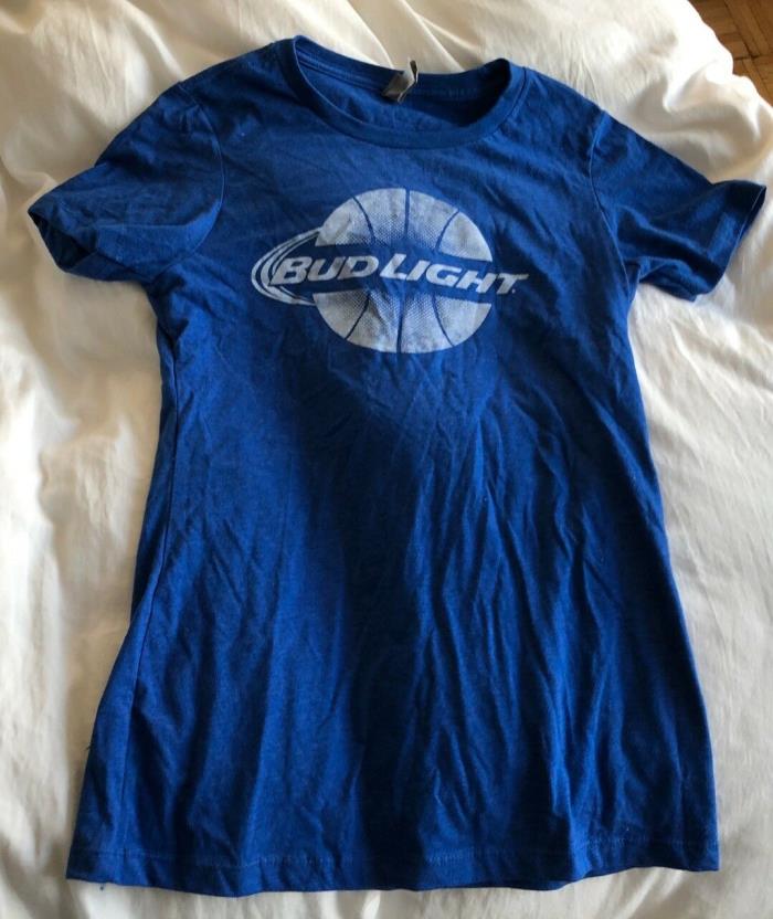 women's Bud Light Beer T-shirt - NWOT (I think) - Sz Medium (looks small to me)
