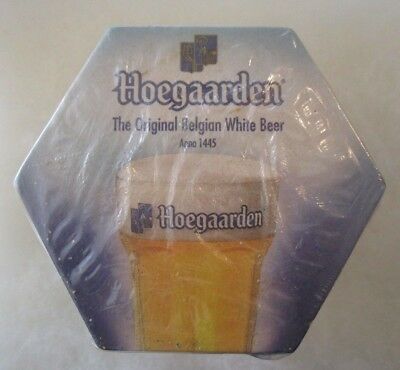 100 HOEGAARDEN BEER FIBER COASTERS BRAND-NEW