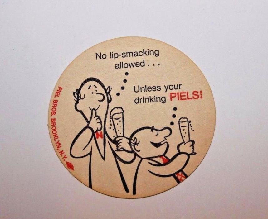 Piels Beer Coaster Bert & Harry 