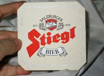 STEIGL COASTERS Lot of 10 Bier Austria 1492 beer cardoard Salzburger German