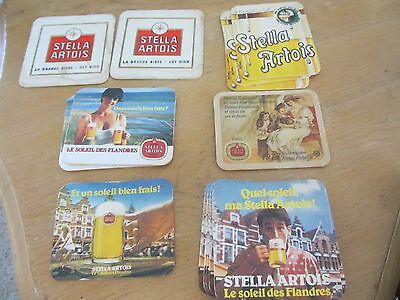 Stella Artois Beer Coasters - over 20 coasters