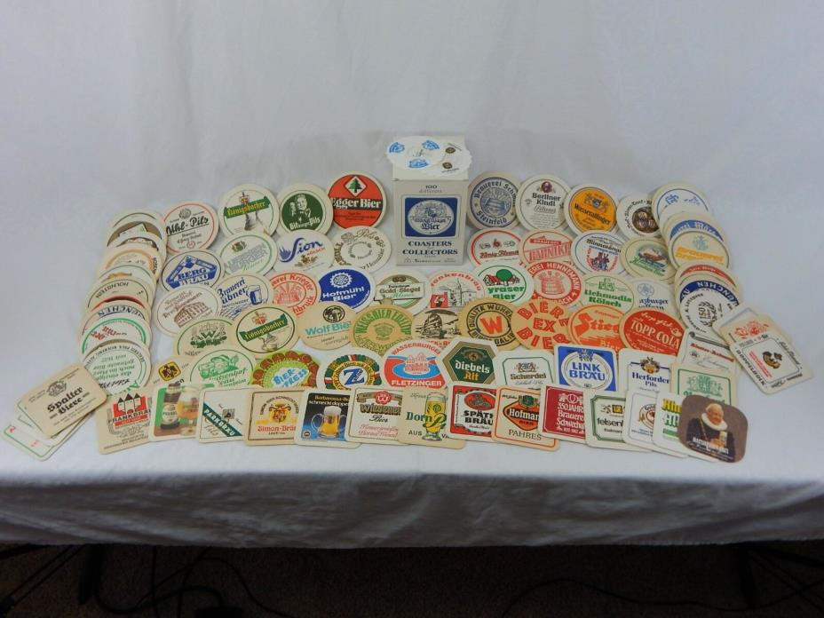 100pk TheWalt GmbH West Germany Coasters for Collectors Beer Advertising ML