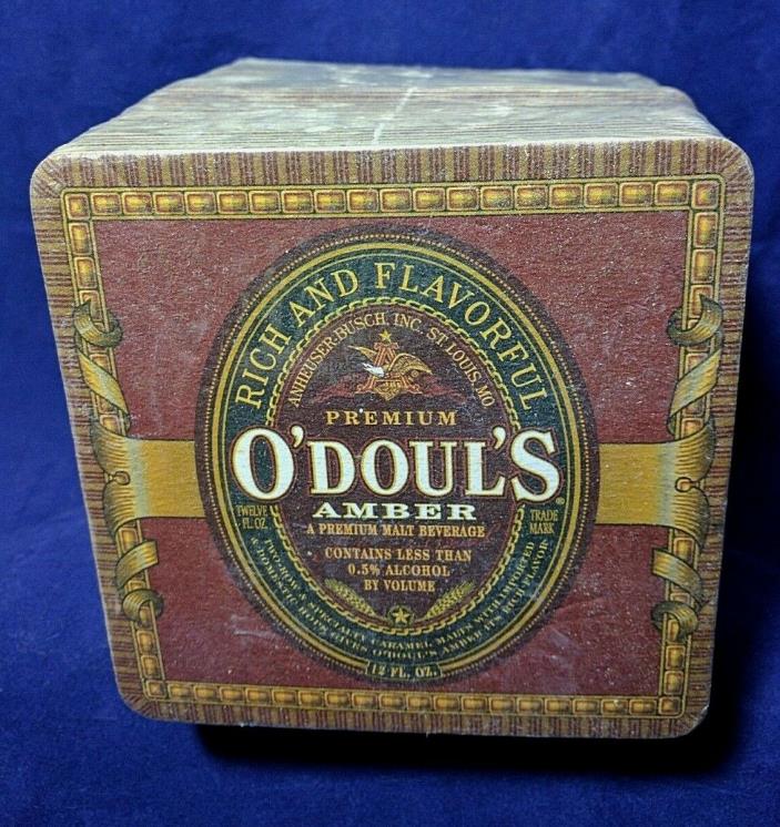O'Doul's NA Beer Coasters Package of 50 Man Cave, Home Brew bar
