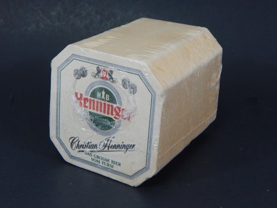New Vintage Bar Beer Coasters HB Christian Henninger 100 pack? ML