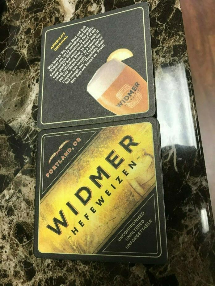 Widmer Beer Coasters - Portland OR - Hefeweizen - Lot of 6