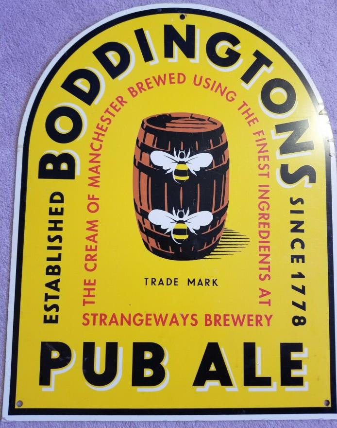 boddingtons beer sign