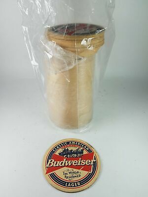 Classic American The World Renowned Lager Budweiser Beer Coasters 1-Bundle