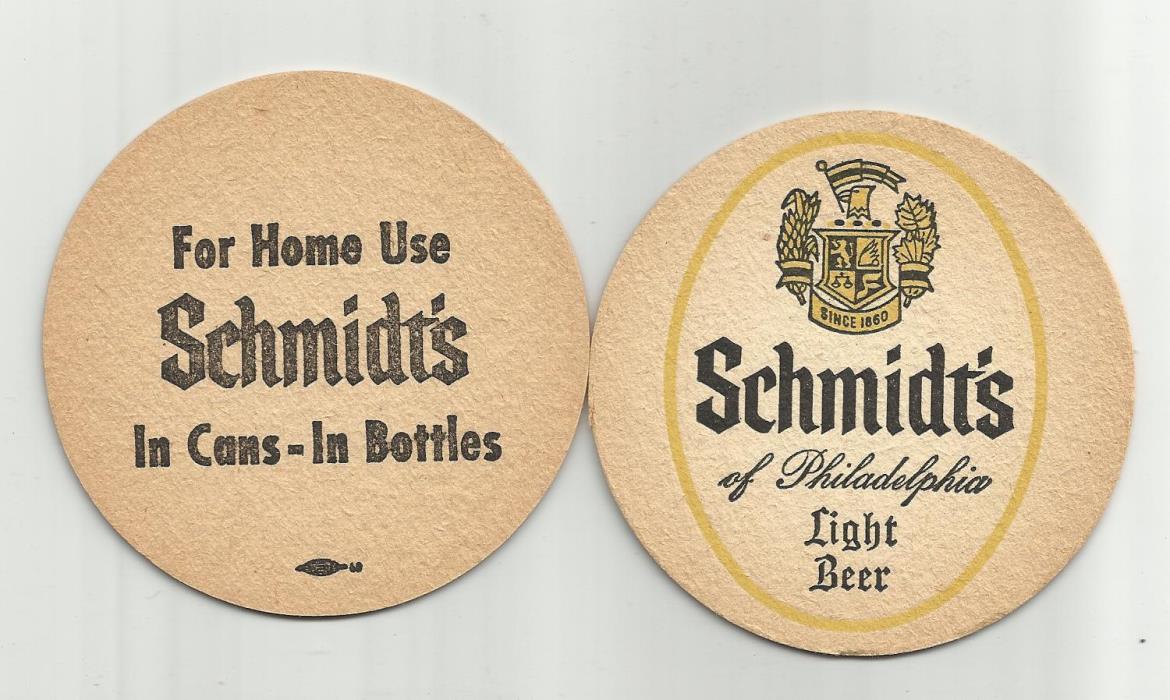 Lot of 5 Schmidt's Beer -Philadelphia, PA 3 1/2